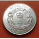 NUEVA ZELANDA 1 DOLAR 1986 VISITA REAL ISABEL II KM.56A MONEDA DE PLATA PROOF New Zealand ROYAL VISIT