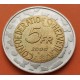 SUIZA 5 FRANCOS 2000 B CARNAVAL DE BASILEA KM.89 MONEDA BIMETALICA SC- Switzerland 5 Francs