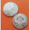 0,75 onzas x AUSTRIA 1 THALER 1780 MARIA TERESA KM.T1 MONEDA DE PLATA SC @REACUÑACION OFICIAL@ Osterreich silver coin OZ