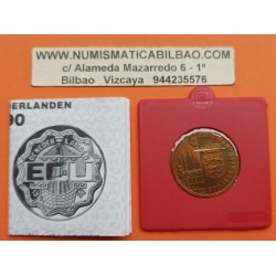 . CURACAO 1 GULDEN 1944 WILHELMINA PLATA EBC- HOLANDA KM 45