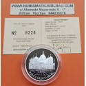 FRANCIA 100 FRANCOS 1994 VENECIA LA PLAZA DE SAN MARCOS KM.1068 MONEDA DE PLATA PROOF France 15 Ecus CERTIFICADO