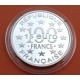 FRANCIA 100 FRANCOS 1994 VENECIA LA PLAZA DE SAN MARCOS KM.1068 MONEDA DE PLATA PROOF France 15 Ecus CERTIFICADO