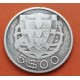 @RARA@ PORTUGAL 5 ESCUDOS 1932 CARABELA 1ª AÑO DE EMISION KM.581 MONEDA DE PLATA MBC REPUBLICA PORTUGUESA silver coin