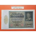 1 billete x ALEMANIA 10000 MARCOS 1922 ALBERT DURER Época WEIMAR TAMAÑO XXL Aguilas Rojas Pick 70 EBC- Germany Reichsbanknote