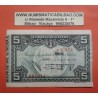 BILBAO 5 PESETAS 1937 CAJA DE AHORROS y MONTE DE PIEDAD MUNICIPAL DE BILBAO 005974 BILLETE MBC EUZKADI Pick S.561 España