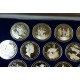 25 monedas x BRITISH VIRGIN ISLANDS 25 DOLARES 1992 DISCOVERY OF AMERICA PLATA SILVER PROOF SET TREASURES OF THE CARIBBEAN
