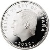 . 1 moneda @5/JULIO ENVIO@ x ESPAÑA 10 EUROS 2022 XX ANIVERSARIO DEL EURO DAMA y TORO PLATA ESTUCHE FNMT