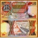 UGANDA 200 SHILLINGS 1994 ESCUDO y FABRICA DE ALGODON Pick 32A BILLETE SC Africa Shilingi Mia Mbili