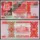 UGANDA 50 SHILLINGS 1987 IGLESIA y ESCUDO Pick 30A BILLETE SC Africa UNC BANKNOTE SHILINGI