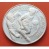 NIUE 50 DOLARES 1988 MUNDIAL DE FUTBOL MEXICO 1986 JUGADORES KM.43 MONEDA DE PLATA PROOF