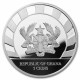 . 1 moneda x GHANA 5 CEDIS 2022 GRAN RENO Serie GIANTS OF THE ICE AGE 7ª PLATA SC Cápsula ONZA OZ