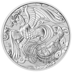 . .1 DOLAR 2016 AUSTRALIA AÑO LUNAR DEL MONO PLATA Silver Oz