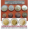 . 1 Serie Anual x ESPAÑA MONEDAS EURO 2022 SC 1+2+5+10+20+50 Centimos + 1€ + 2€ + 2 EUROS 2022 ERASMUS + ELCANO + GARAJONAY