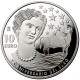 . 1 coin ESPAÑA 10 EUROS 2022 XX ANIVERSARIO DEL EURO DAMA y TORO MONEDA DE PLATA ESTUCHE FNMT