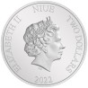 . 1 moneda @14/JULIO ENVIO@ NIUE 2 DOLARES 2022 THE FLASH DC COMICS The Justice League 5ª PLATA PURA OZ cápsula 1 ONZA