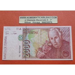 2000 PESETAS 24 ABRIL 1992 TIPO II SERIE 1S RARO SC ESPAÑA