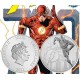 . 1 coin x NIUE 2 DOLARES 2022 THE FLASH GORDON DC COMICS The Justice League 5ª MONEDA DE PLATA OZ cápsula ONZA