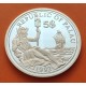 1ª MONEDA A COLOR DE LA HISTORIA x PALAU 5 DOLARES 1992 PECES y CORALES YEAR OF MARINE LIFE PROTECTION KM.2 PLATA PROOF