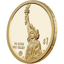 . 1 moneda x ESTADOS UNIDOS 1 DOLAR 2022 P Música BLUEGRASS Estado KENTUCKY American Innovation 16ª LATON SC