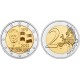 . 1 moneda x LUXEMBURGO 2 EUROS 2022 DUQUE ENRIQUE 50º ANIVERSARIO DE LA BANDERA SC CONMEMORATIVA