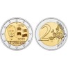 . 1 moneda x LUXEMBURGO 2 EUROS 2022 DUQUE ENRIQUE 50º ANIVERSARIO DE LA BANDERA SC CONMEMORATIVA