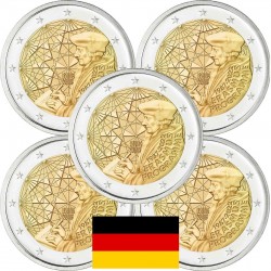 . 1 moneda @14/JULIO ENVIO@ x ESLOVAQUIA 2 EUROS 2022 PROGRAMA ERASMUS 35 ANIVERSARIO SC CONMEMORATIVA Slovakia Slowakei