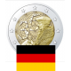 . 1 moneda x ALEMANIA 2 EUROS 2022 Letra al Azar PROGRAMA ERASMUS 35 ANIVERSARIO SC CONMEMORATIVA Germany