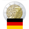 . 1 moneda x ALEMANIA 2 EUROS 2022 Letra al Azar PROGRAMA ERASMUS 35 ANIVERSARIO SC CONMEMORATIVA Germany