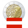 . 1 moneda x AUSTRIA 2 EUROS 2022 PROGRAMA ERASMUS 35 ANIVERSARIO SC CONMEMORATIVA Osterreich