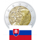 . 1 moneda @14/JULIO ENVIO@ x ESLOVAQUIA 2 EUROS 2022 PROGRAMA ERASMUS 35 ANIVERSARIO SC CONMEMORATIVA Slovakia Slowakei