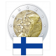. 1 moneda x FINLANDIA 2 EUROS 2022 PROGRAMA ERASMUS 35 ANIVERSARIO SC CONMEMORATIVA Finnland