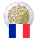. 1 moneda x FRANCIA 2 EUROS 2022 PROGRAMA ERASMUS 35 ANIVERSARIO SC CONMEMORATIVA France