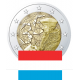 . 1 moneda x LUXEMBURGO 2 EUROS 2022 PROGRAMA ERASMUS 35 ANIVERSARIO SC CONMEMORATIVA Luxembourg