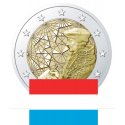 . 1 moneda x LUXEMBURGO 2 EUROS 2022 PROGRAMA ERASMUS 35 ANIVERSARIO SC CONMEMORATIVA Luxembourg