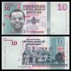 SWAZILANDIA 10 EMALANGENI 2015 REY y MUJERES GUERRERAS Pick 41A BILLETE HIBRIDO SC Africa HYBRID UNC BANKONTE