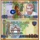 GAMBIA 100 DALASIS 2013 LORO AFRICANO y PRESIDENTE Pick 29D BILLETE SC Africa UNC BANKNOTE