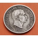 LUXEMBURGO 5 CENTIMOS 1908 GRAN DUQUE GUILLERMO IV KM.26 MONEDA DE NICKEL MBC+ Luxembourg 5 Centimes