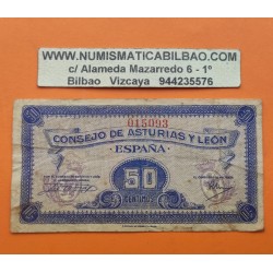 ASTURIAS y LEON 25 CENTIMOS 1937 SC ESPAÑA CONSEJO DE