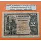 @RARA@ ESPAÑA 2 PESETAS 1937 OCTUBRE 12 CATEDRAL DE BURGOS Serie A 6701576 Pick 109A BILLETE MUY CIRCULADO Spain banknote