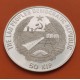 LAOS 50 KIP 1989 WATERPOLO OLIMPIADA DE BARCELONA 1992 KM.36 MONEDA DE PLATA PROOF Lao's People's Democratic Republic