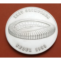 ANDORRA 10 DINNERS 1989 "BARCELONA 92 - SOCCER" SILVER PROOF