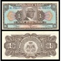 HAITI 1 GOURDE 1972 GENERAL FRANCOIS DUVALIER y ESCUDO Pick 230 BILLETE SC Une Gourde UNC BANKNOTE