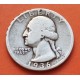 @RARA@ ESTADOS UNIDOS 1/4 DOLAR 1936 (P GEORGE WASHINGTON KM.164 MONEDA DE PLATA MBC USA silver Quarter Dollar