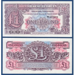 INGLATERRA 1 LIBRA 1948 BRITISH ARMED FORCES 2th Serie Pick M22 BILLETE SC UK 1 POUND UNC BANKNOTE