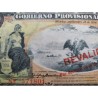MEXICO 100 PESOS 1914 GOBIERNO PROVISIONAL @REVALIDADO EN TINTA ROJA@ Pick 708 BILLETE MBC+ Mejico BANKNOTE