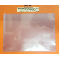 .PLASTICO PROTECTOR BILLETES / DOCUMENTOS / POSTALES 115x165 mm