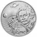 . 1 aaaaaacoin NIUE 2 DOLARES 2022 ALBERT EINSTEIN Serie ICONS OF INSPIRATION 4ª MONEDA DE PLATA OZ ONZA