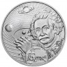 . 1 aaaaaacoin NIUE 2 DOLARES 2022 ALBERT EINSTEIN Serie ICONS OF INSPIRATION 4ª MONEDA DE PLATA OZ ONZA