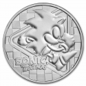 . 1 acoin x NIUE 2 DOLARES 2022 SONIC Videojuego de la Consola SEGA MONEDA DE PLATA SC Oz 15.000 uds ONZA