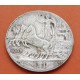.ITALIA 1 LIRA 1908 R REY VITTORIO EMANUELE III CUADRIGA VELOCE KM.45 MONEDA DE PLATA @RARA@ Italy silver 1 Lire coin